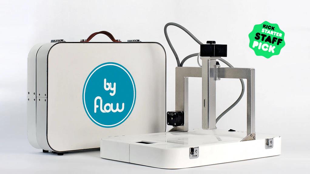 [视频] ByFlow Focus: 首款多材料便携式3D打印机