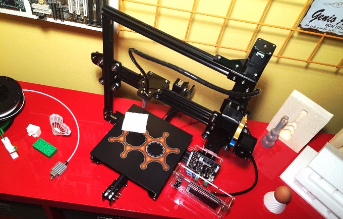 [视频] DARKY: 第一台使用PolyShaper技术的3D打印机