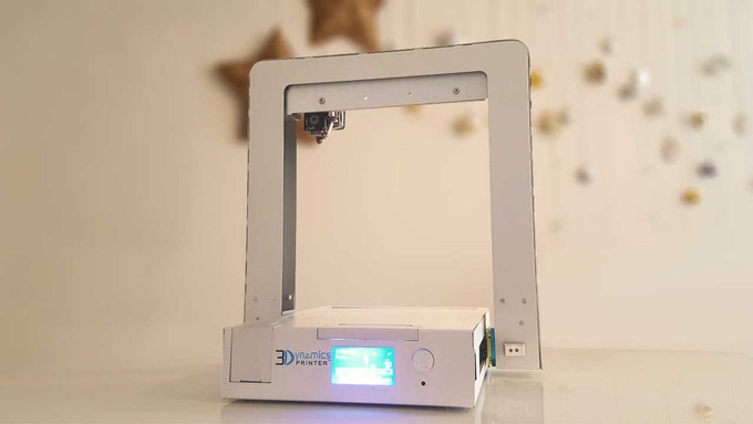 [视频] Dynamics 3D打印机: 折叠3D打印机&激光雕刻机新时代