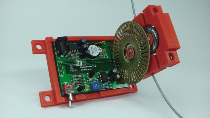 [视频] Filament Roller: 一体化红外传感器和报警器