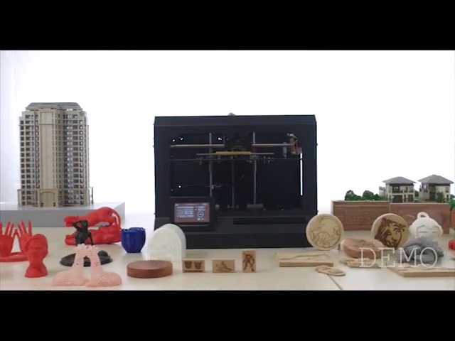 [视频] Formaker：四合一 3D打印机