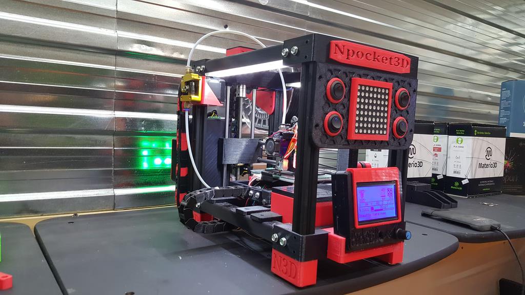[视频] Imprimante 3D Npocket3D“即插即用”(3D打印机)