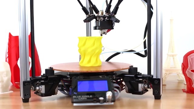 [视频] Metal Delta: 打造您自己的 金属三角洲3D打印机！