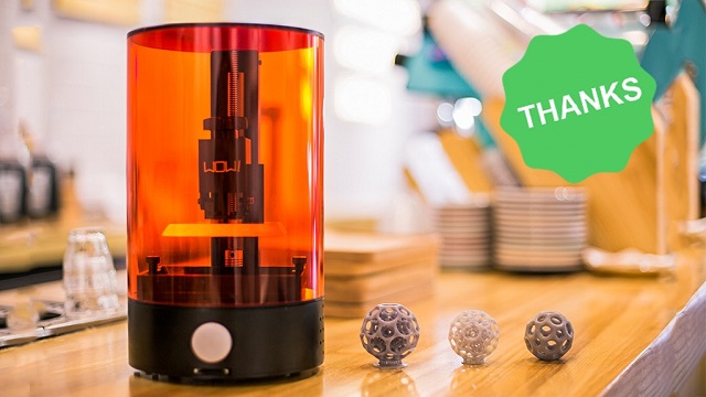 [视频] SparkMaker: 最实惠的桌面级光固化3D打印机