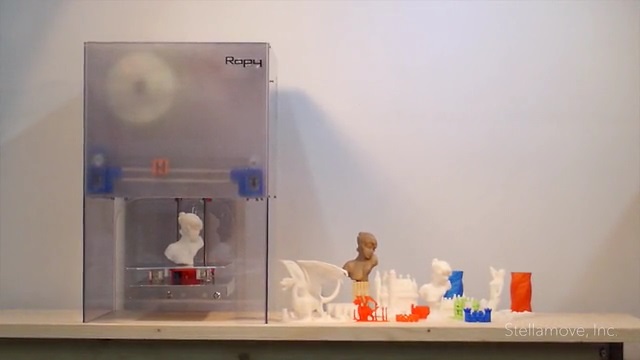 [视频] Stellamove RAPPY: 带位置反馈控制系统的3D打印机