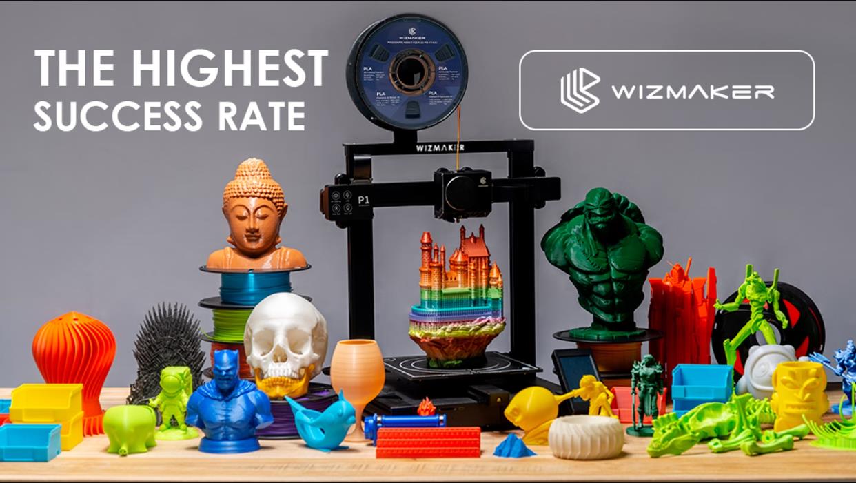 [视频] Wizmaker P1：节能30%的用户友好型 3D打印机