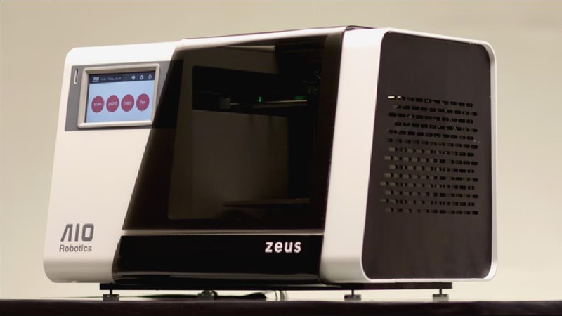 [视频] ZEUS: 世界上第一台3D扫描、打印、复印和传真一体机