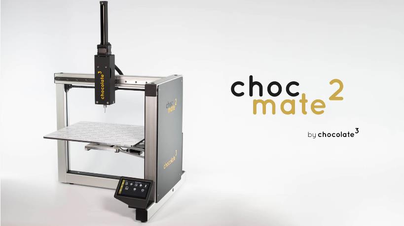 [视频] choc mate 2: 一台工业级巧克力3D打印机