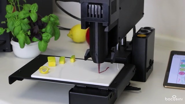 [视频] Bocusini -世界上第一个即插即用的3D食品打印系统