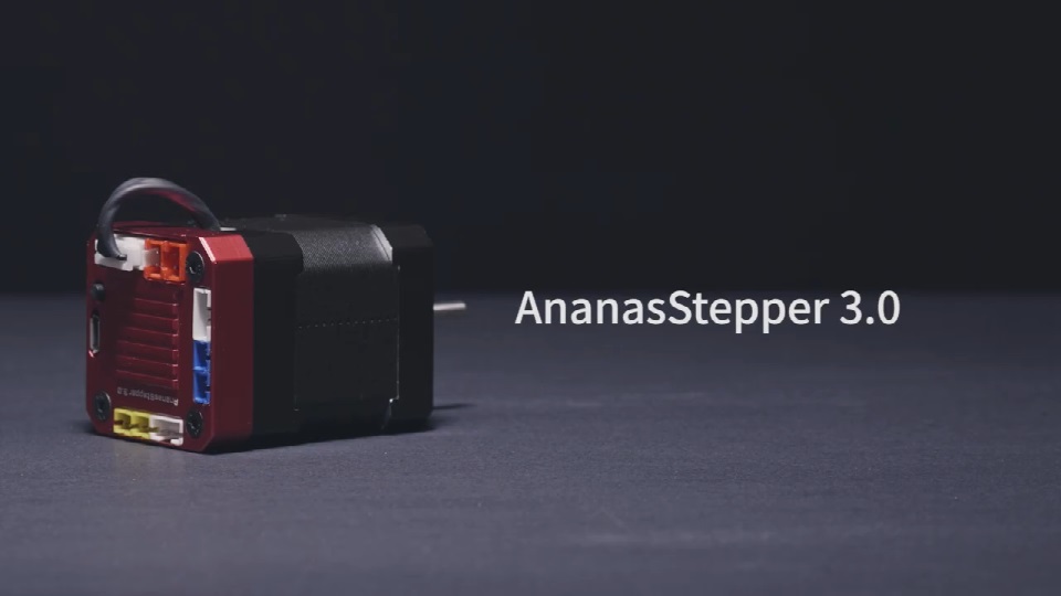 [视频] AnanasStepper 3.0：用于多轴控制的伺服步进电机
