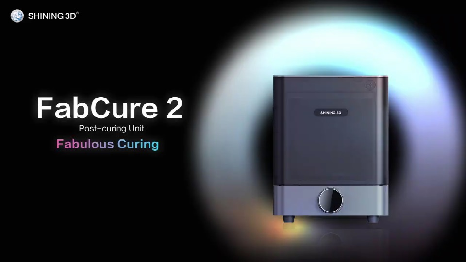 [视频] FabCure 2： Shining3D 打印机的标准后固化工具