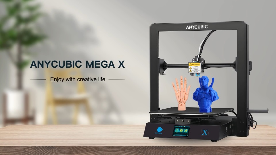 [视频] Anycubic Mega X 桌面级高精度FDM 3D打印机