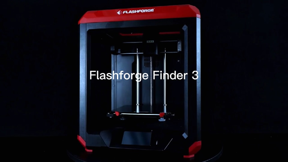 [视频] Flashforge Finder3 桌面级3D打印机性价比之王