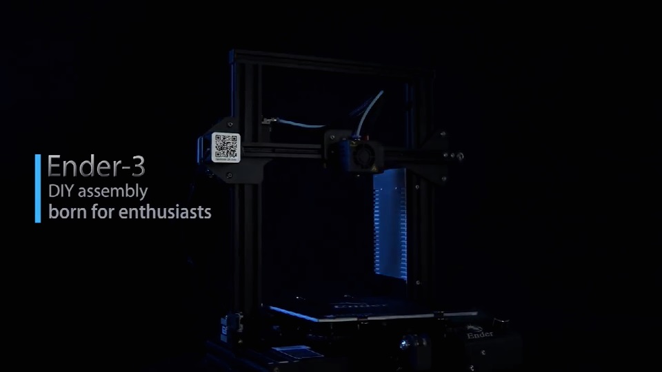 [视频] Creality Ender-3 为大众性价比而生 DIY经典款3D打印机