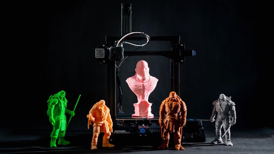 [视频] Creality Ender-3 V2 经典型一体式3D打印机