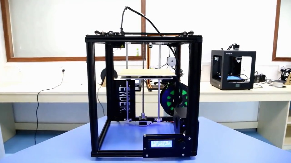 [视频] Creality Ender-4 拥有3D打印和激光雕刻的Core XY 3D打印机