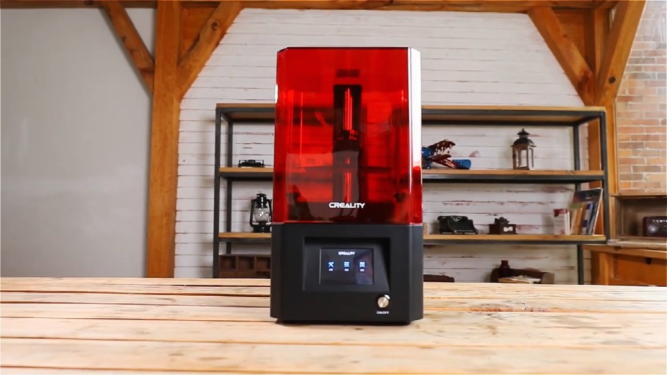 [视频] Creality LD-002H 单色LCD光固化3D打印机