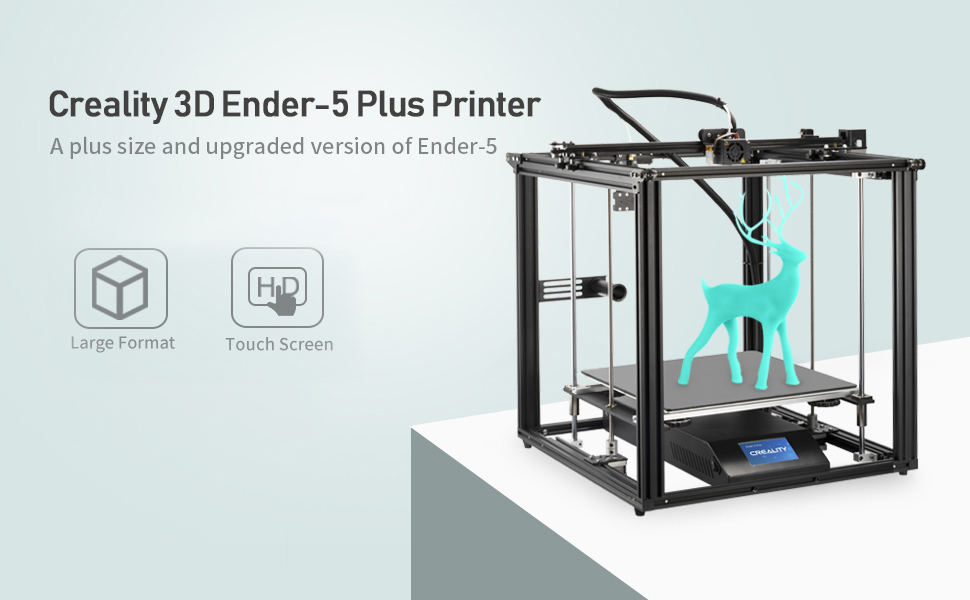 [视频] Creality Ender-5 Plus 大尺寸DIY整机套件 3D打印机