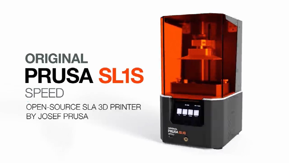 [视频] Original Prusa SL1S SPEED LCD 光固化3D打印机