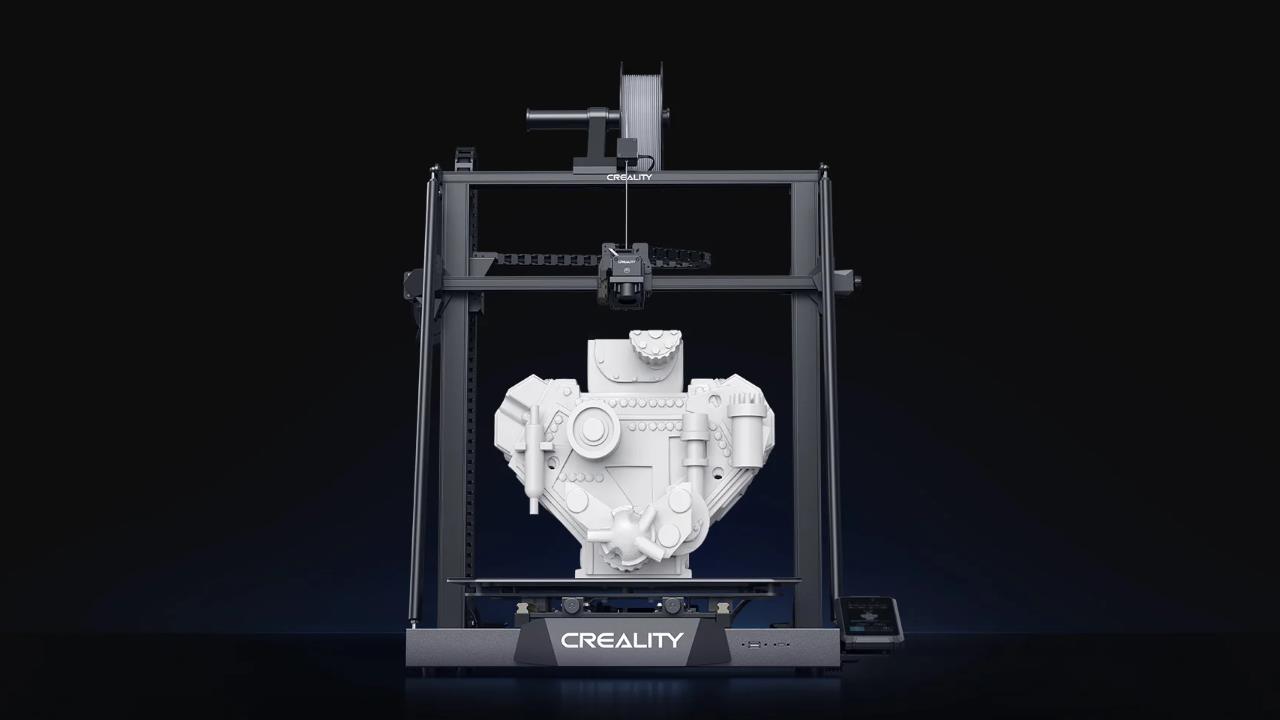 [视频] Creality CR-M4 3D打印机  新型“准工业”打印农场解决方案