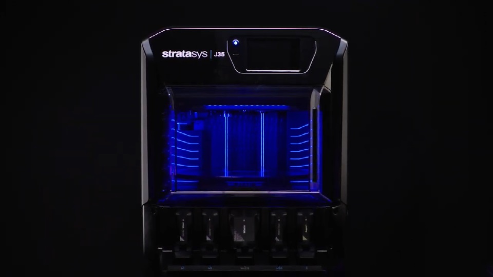 [视频] Stratasys J35 PRO 多功能多材料的办公3D打印机