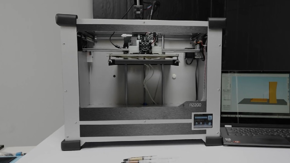 [视频] nano3Dprint A2200 唯一 一款直接面向消费者的多材料电子产品3D打印机