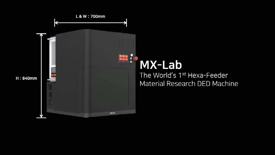 [视频] InssTek MX-Lab DED材料研究机 – 新合金增材制造系统