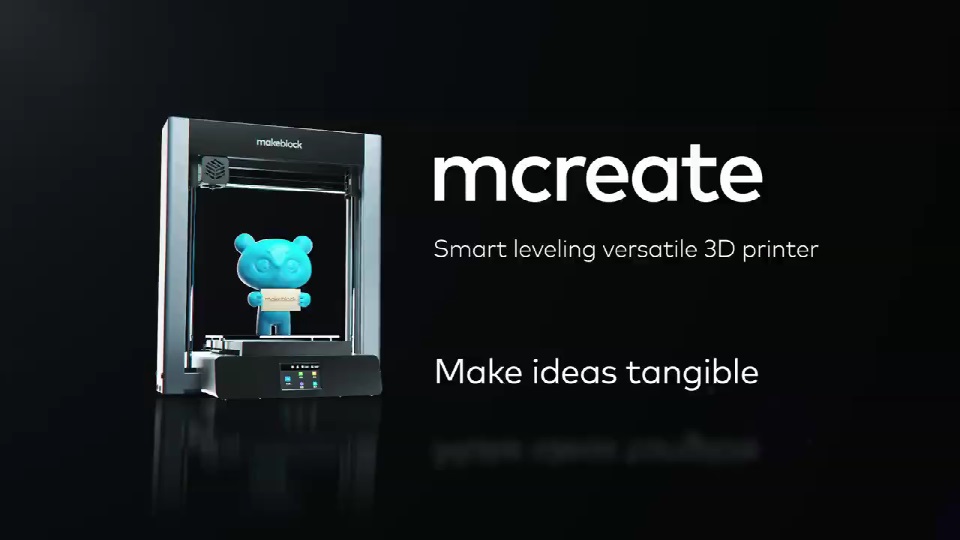 [视频] makeblock mCreate – 智能教育3D打印机和激光雕刻机