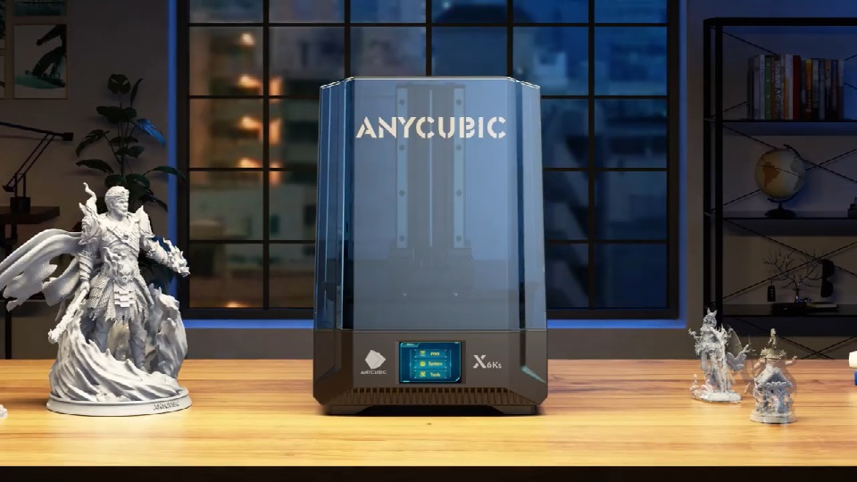 [视频] Anycubic Photon Mono X 6Ks 9.1寸6K LCD光固化3D打印机