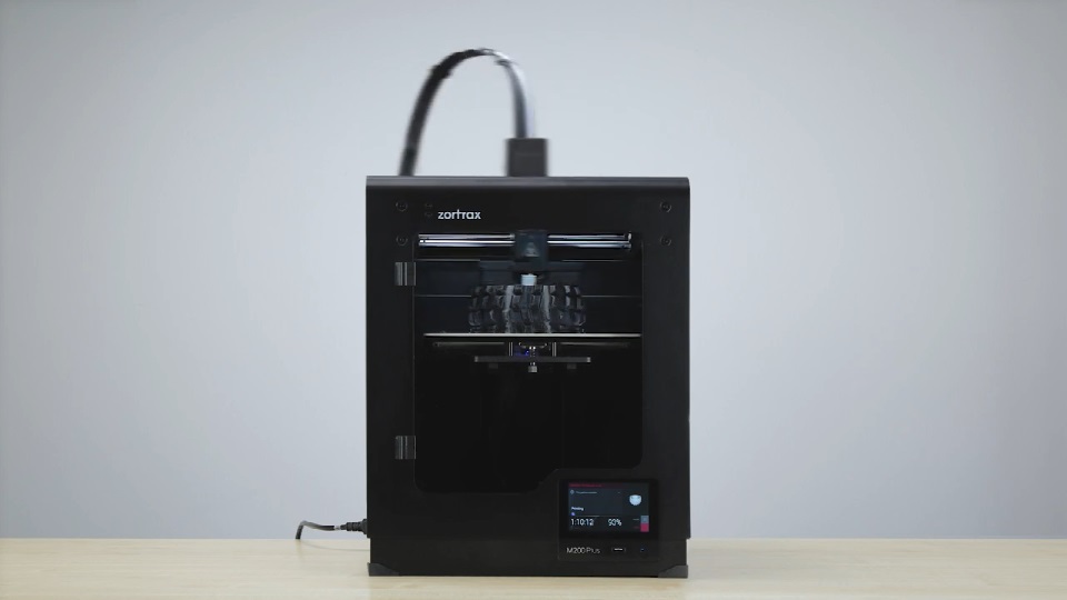 [视频] Zortrax M200 Plus FDM 3D打印机 专为长期可靠、连续运行而设计