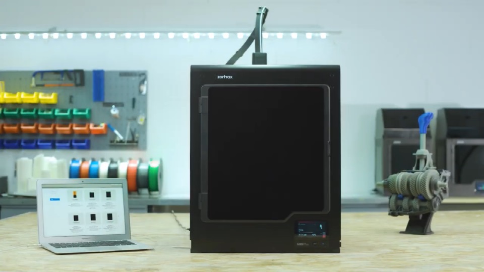 [视频] Zortrax M300 Plus ：更可靠的大体积LPD 3D打印机