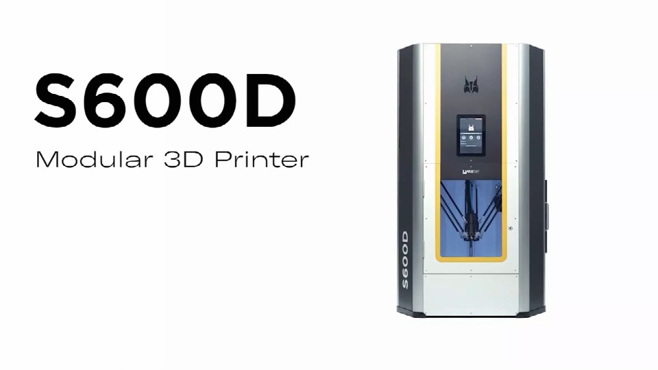 [视频] Lynxter S600D – 拥有6个工具头的模块化3D打印机