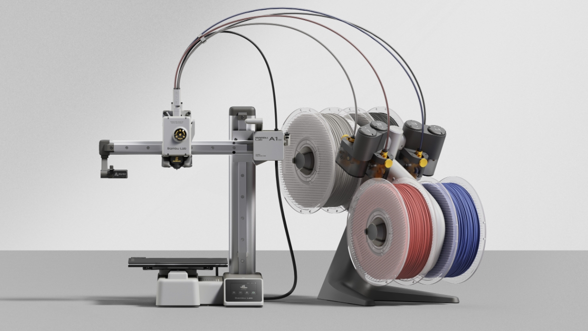 [视频] Bambu Lab A1 mini 悬臂3D打印机 – 让多色打印成为标配