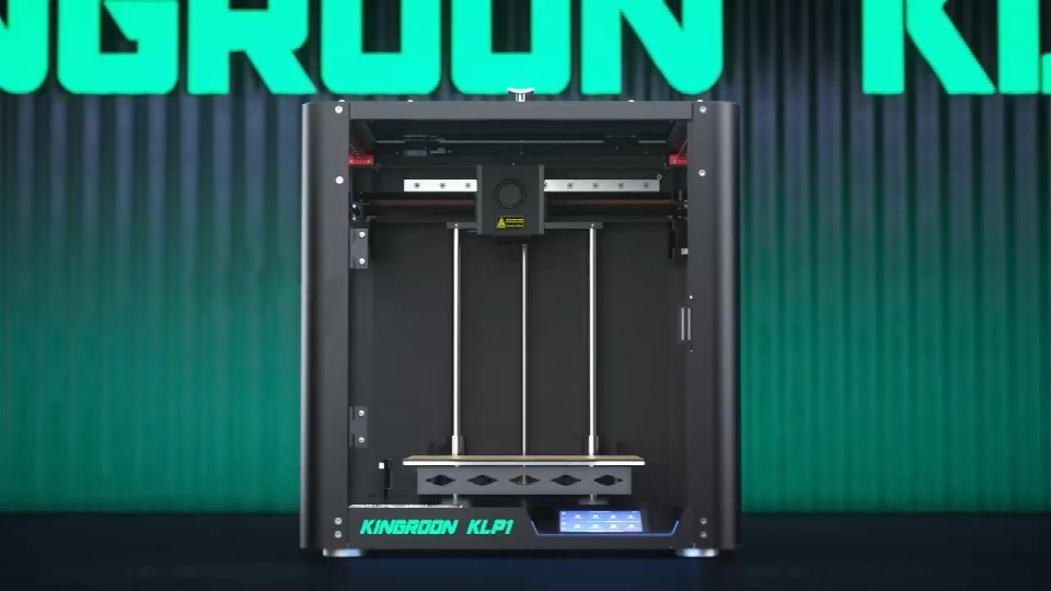 [视频] Kingroon KLP1 CoreXY 3D打印机  Klipper固件 500mm/s高速打印
