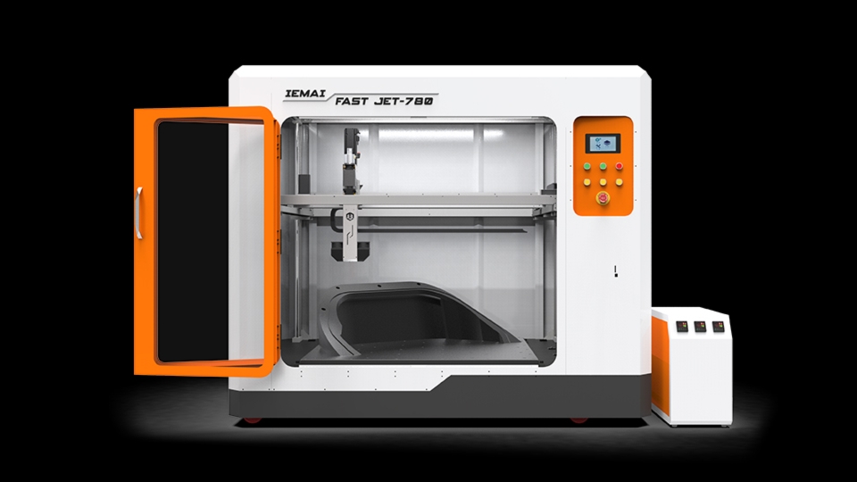 [视频] IEMAI3D FAST-JET-780 大尺寸颗粒3D打印机 打印温度高达300℃