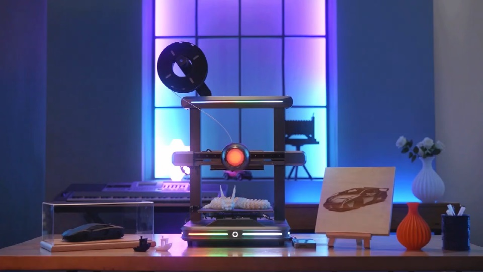 [视频] LOTMAXX ET：可搭载20W激光雕刻/切割机的二合一高速3D打印机